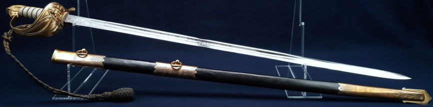 British 1827 Pattern Naval Officers Sword, Early 20th Century by Gieves 2